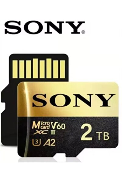 Sony 2TB (2000GB) memory card, Super transfer speed, with SD adapter