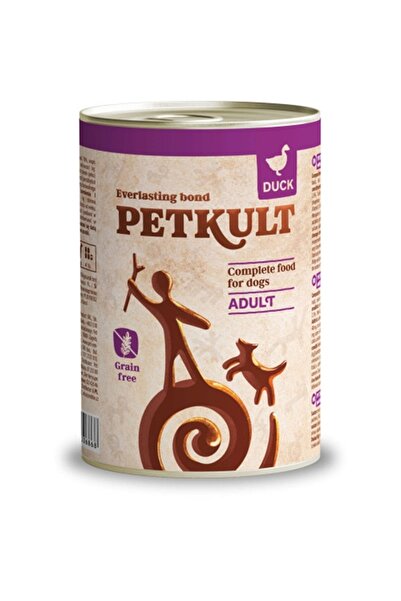 PetKult Hrana umeda pentru caini Petkult, Adult, Rata, 24x400g