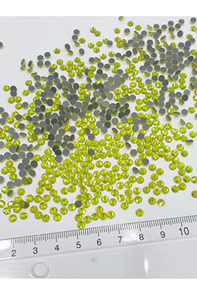 CRYSTALSHOP Hotfix Iron-On Stone Ss16 Citrine Yellow (50 Grams ~ 1440 Pieces)