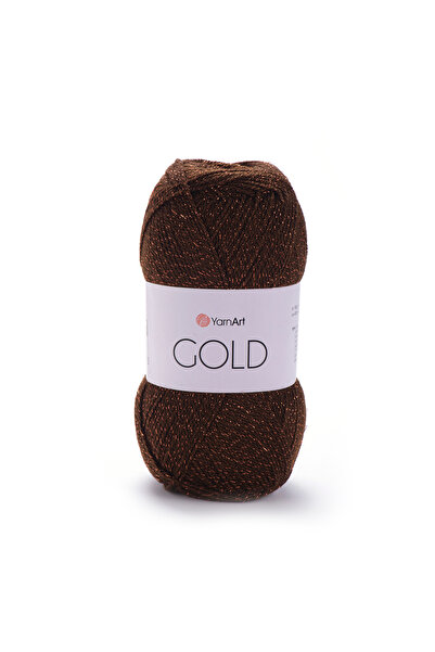 Yarnart Aur 92% acrilic 8% poliester metalic sclipitor fire de tricotat manua...