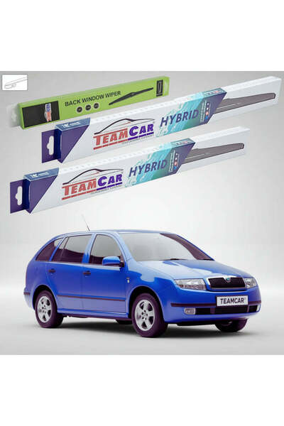 TEAMCAR Σκόντα Φάμπια I Κόμπι 6Y5 2000-2007 Μάκτρα Υαλοκαθαριστήρων |   Εμπρό...