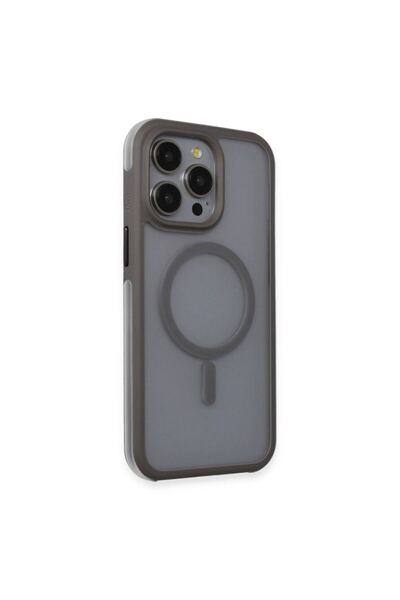 OEM Joko Apple iPhone 15 Pro Toras Airbag Magsafe Cover - Titan Gray