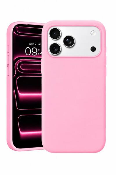 3GEN CASE iPhone 17 Pro Uyumlu Renkli Lansman Kılıf İçi Kadife Premium Siliko...