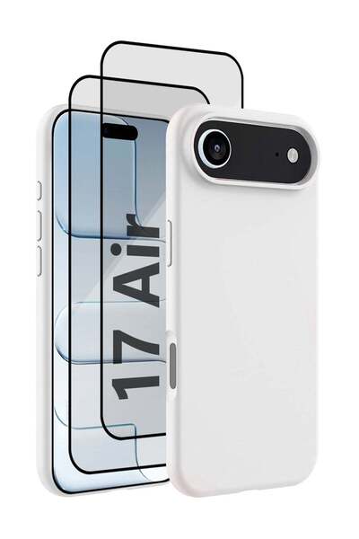 Margoun 3Packs Liquid Silicone Protective Phone Case for iPhone 17 Air, Soft ...