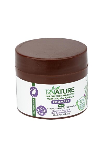 By Natures جل شعر تقوية الشعر بإكليل الجبل والنعناع من باي نيتشر - 50مل