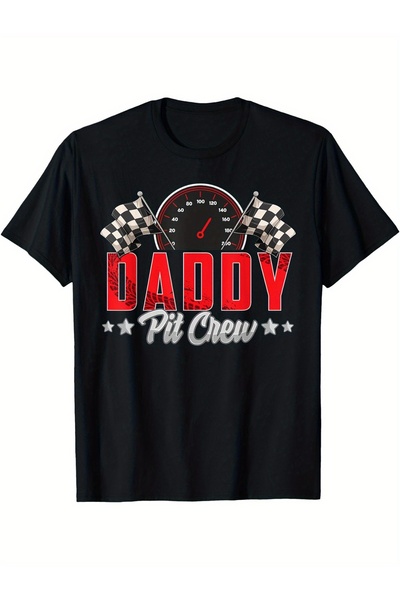 yiou trendy clothing Racing family exclusive pit stop staff T-shirt