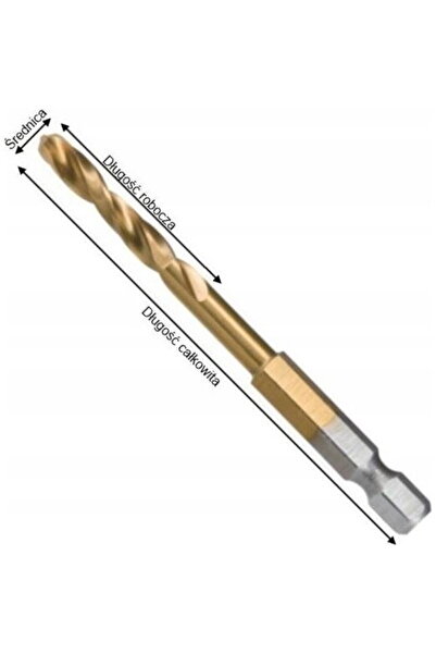 Makita B-50924 Burghiu metalic HSS-Tin 4,0x71mm
