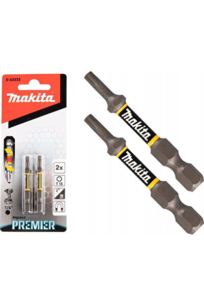Makita E-03333 - Set capete de insurubare, profil TORX, 2 bucati