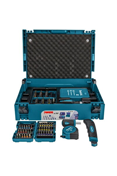Makita B-49725 Set burghiu/bițuri de șurubelniță, 96 de piese