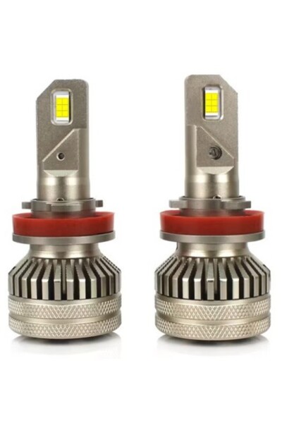Xenon Bright Set de 2 becuri LED H11 Canbus pentru faruri auto, putere 48W, l...