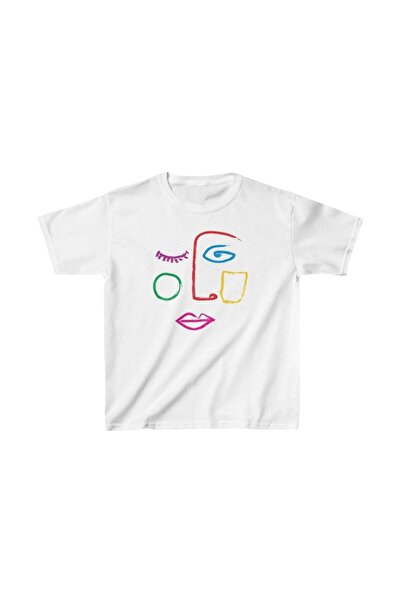 Mariposa Secret Unisex Kids Printed T-Shirt - White