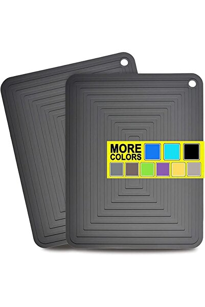 BPA Silk Route - Silicon Trivet Mats for Dishes, Pot Holders, Hot Pads - 12 x...