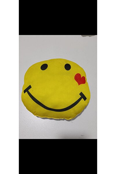 yanağı kapli emoji boyun yastık