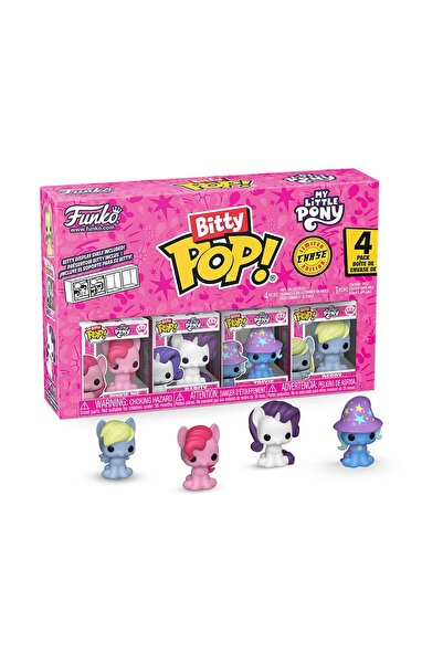 Funko Μπιτι Ποπ! Το Μικρό Μου Πόνυ Πίνκι Πάι Ρέαριτι Τρίξι Ντέρπι 4 τεμάχια