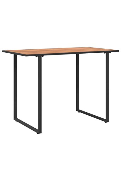 vidaxl Garden Table Brown 100 x 55 x 70 cm wood