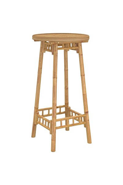 vidaxl Round outdoor bar table Ø55x100 cm made of Bamboo