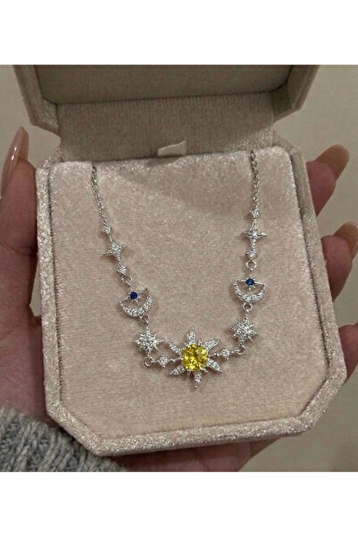 Dem Accessory Çelik | Rapunzel Sun Kolye