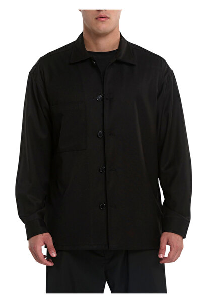 Royal Denim Division Ανδρικό Overshirt Μαύρο Royal Denim KAZUNO5129-BLACK