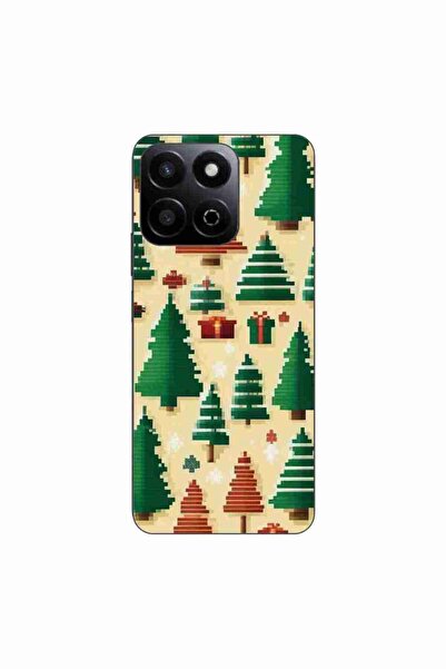 OEM Husa compatibila cu Honor 200 Smart Silicon Gel Tpu Model Pixel Art Chris...