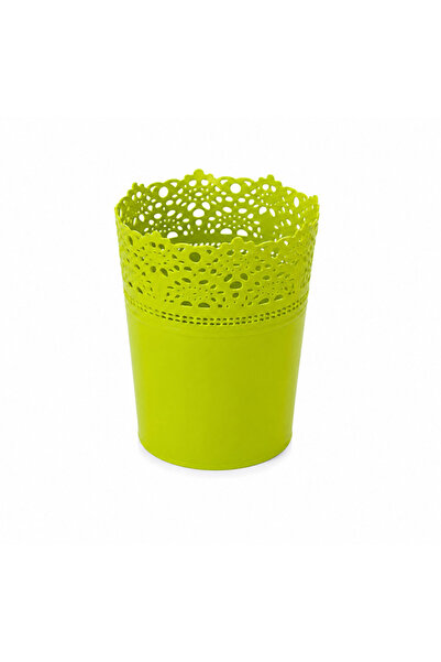 Alezy DAS2 Dantel No:2 - 2.3 Litre Plastik 4'lü Saksı