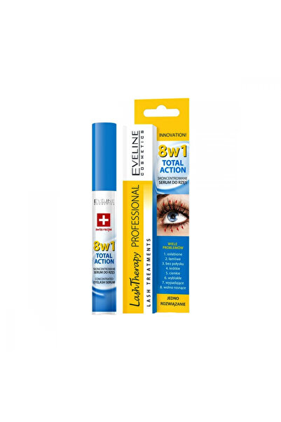 Eveline Eveline 8-in-1 Total Action Eyelash Enhancer and Strengthener 10 ml