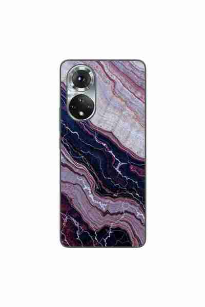 OEM Husa compatibila cu Honor 50 Silicon Gel Tpu Model Amethyst Sand Marble