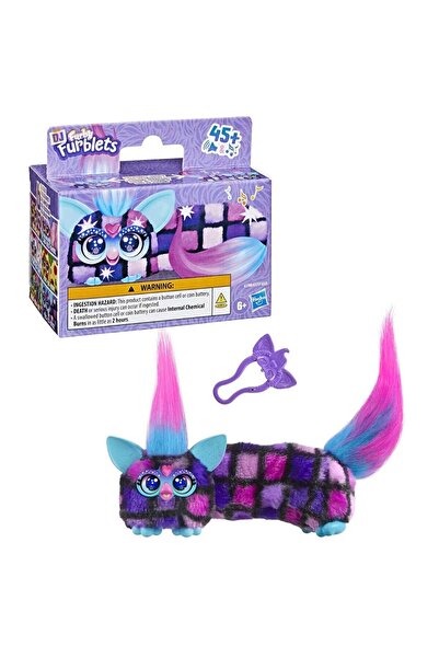 Furby Mini interactive plush toy, Dj Furblets, Dis-Co-Dazz, G1780