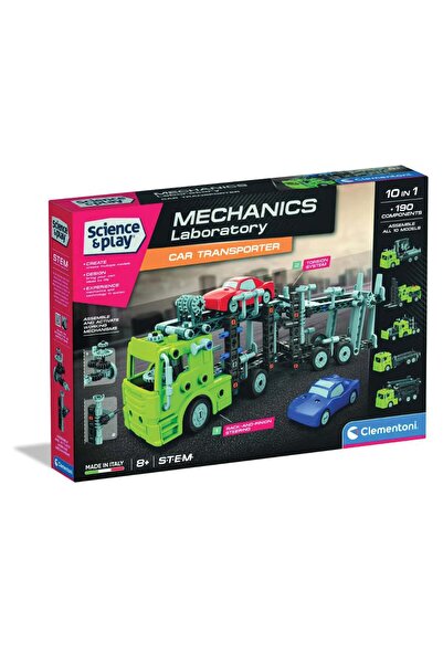 CLEMENTONI Kit de constructie, Clementoni, Science & Play, Camion cu remorca ...