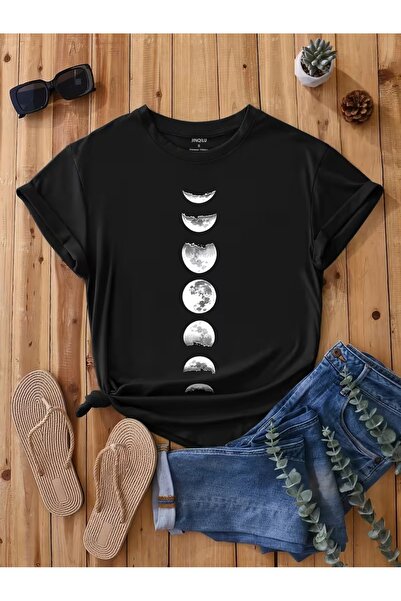 PAVRO Women's Comfortable Fit Tshirt Mixed Print Tshirt