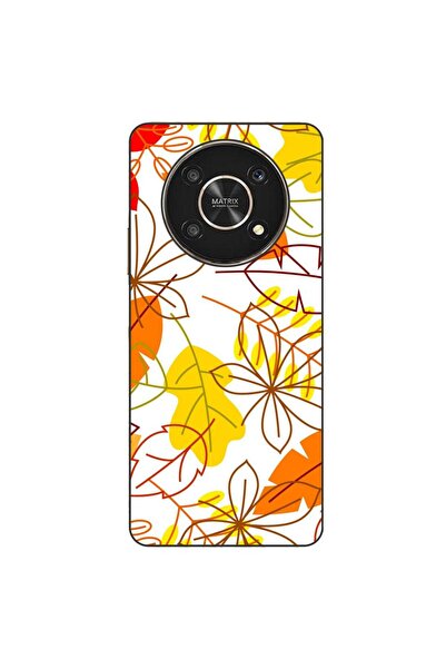OEM Husa compatibila cu Honor X30 Silicon Gel Tpu Model Autumn Vivid Leaves