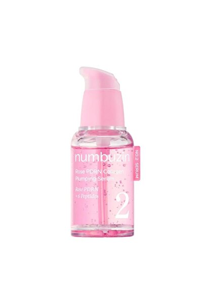 Numbuzin NR.2 SERUM Volumizant cu Colagen PDRN și Trandafir - Ser cu textură ...