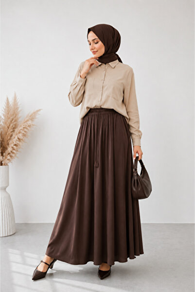 RAFF MAĞAZA Tassel Detailed Long Skirt