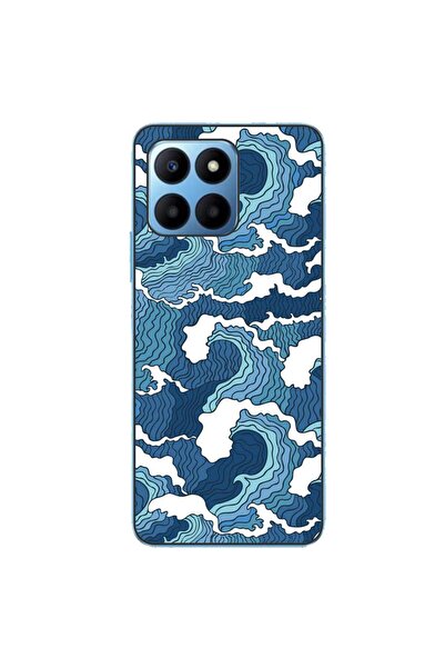 OEM Husa compatibila cu Honor X6 Silicon Gel Tpu Model Crazy Waves