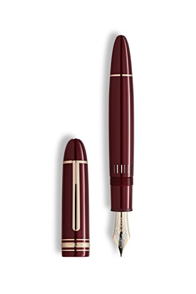 Montblanc Meisterstück Bordo Kırmızı 149 Dolma Kalem - F Uç 136757
