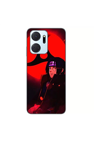 OEM Θήκη συμβατή με Honor X7a από σιλικόνη gel TPU με σχέδιο Itachi Sharingan