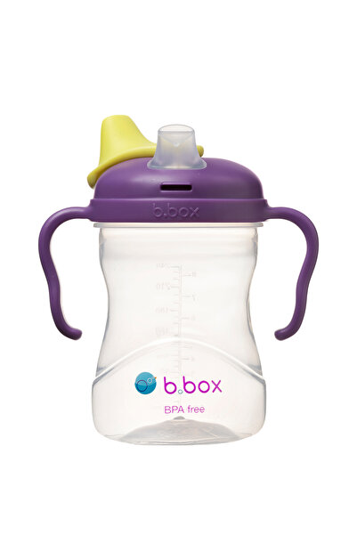 b.box Cana de tranzitie cu cioc, +4 luni, 240 ml, Mov/Verde,