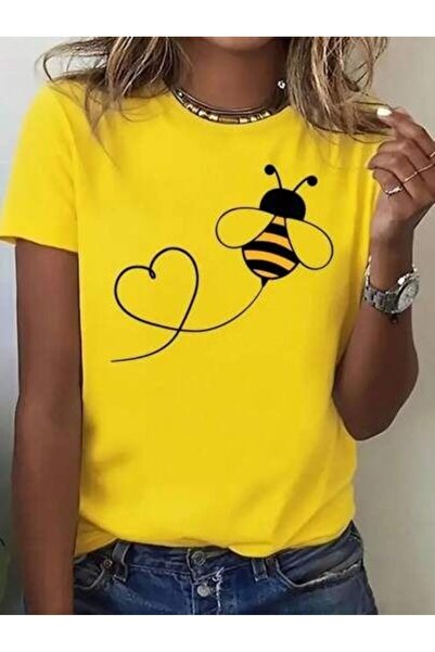 valeriae Tricou cu mânecă scurtă, croială lejeră, premium, cu imprimeu special