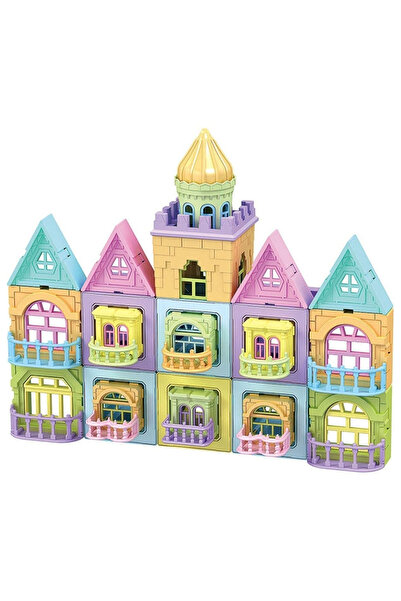 LITTLE ANGEL Magnetic Castle Building Blocks Set for Kids