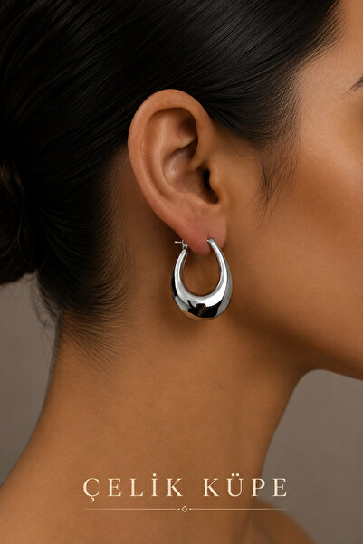 Jack Ferrero Women's Steel Earrings