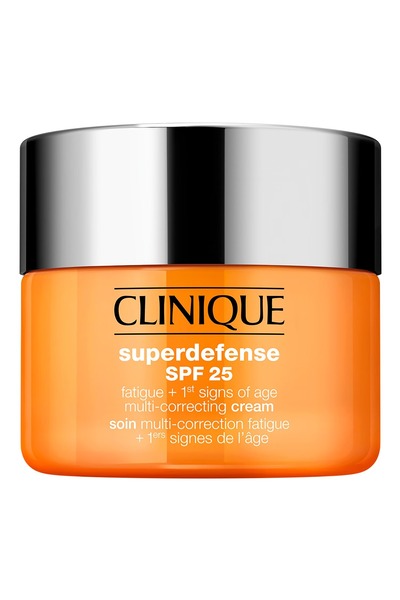Clinique سوبر ديفينس ™   عامل حماية من الشمس 25 - للبشرة المختلطة والدهنية 30 مل
