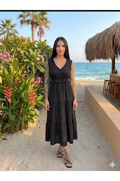 Konus Femme YAZLIK KETEN ELBİSE