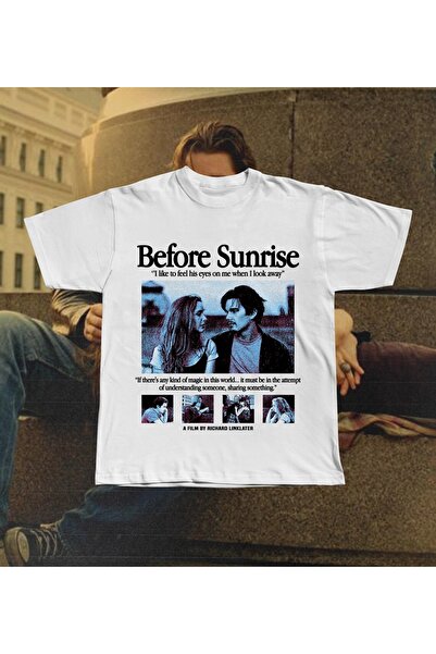 Grafftee Clothing Tricou oversize unisex cu imprimeu Before Sunrise