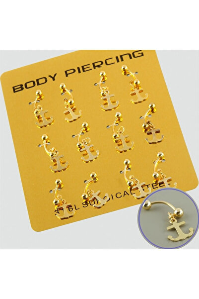 NVDN- Çapa Çelik Piercing 1 Adet IEGRS-NVDN1