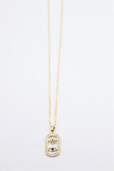 atastore2017 Eye Necklace - Gold