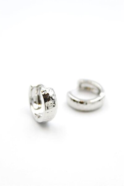 atastore2017 Hoop Earrings - Silver