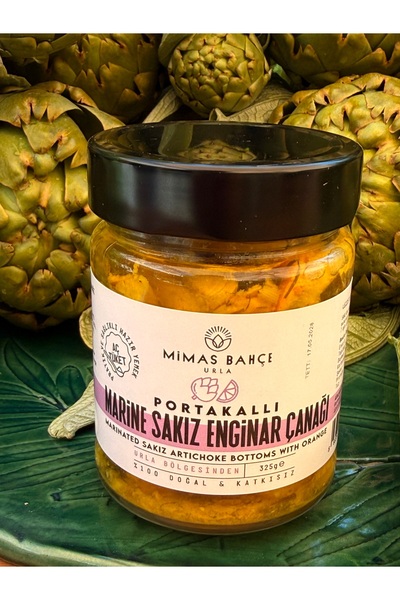 Mimas BAHÇE Marine Portakallı Sakız Enginar Çanağı 325 g