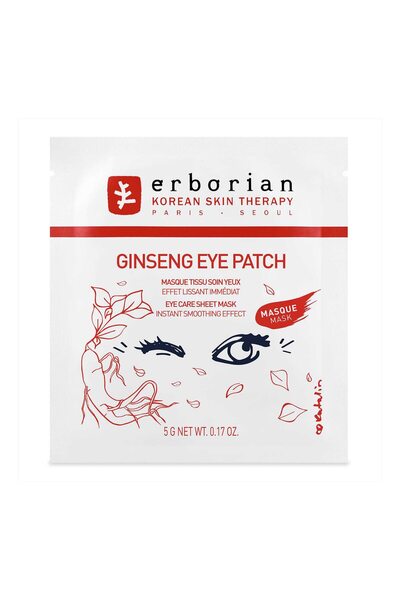 ERBORIAN Ginseng Eye Patch for Wrinkles Eye Care Mask