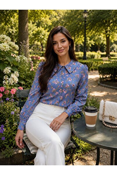 DAMGA Collection قميص نسائي منقوش