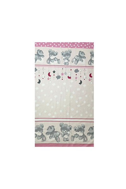Beberoyal Set de 2 cearșafuri de bumbac pentru saltea 120x60 cm, Bears&Rabbit...