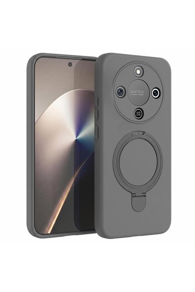 Microsonic حافظة متوافقة مع هاتف Honor Magic 8 Lite من نوع Aura Stand MagSafe...